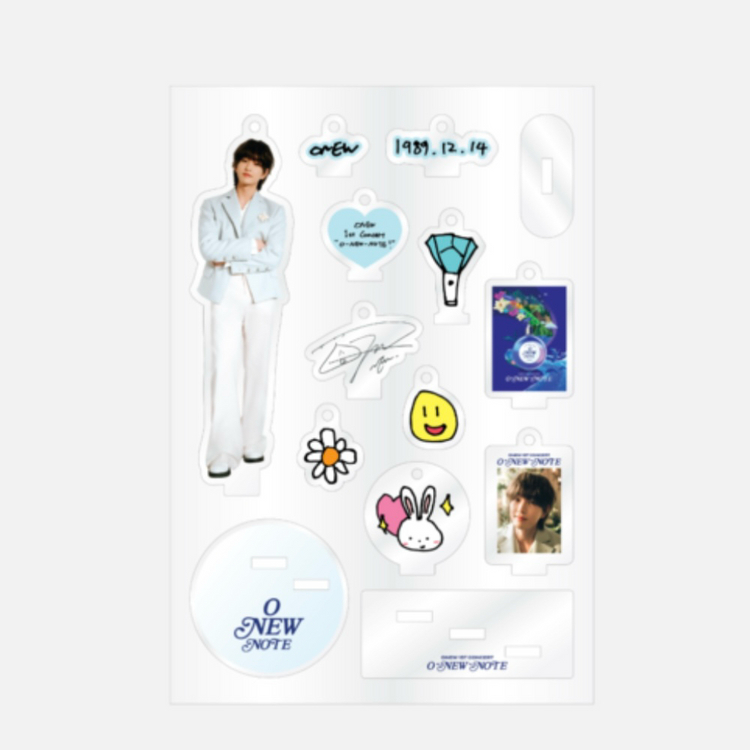 샤이니 온유 오뉴노트 아크릴 스탠드 키링(포카O) 이미지