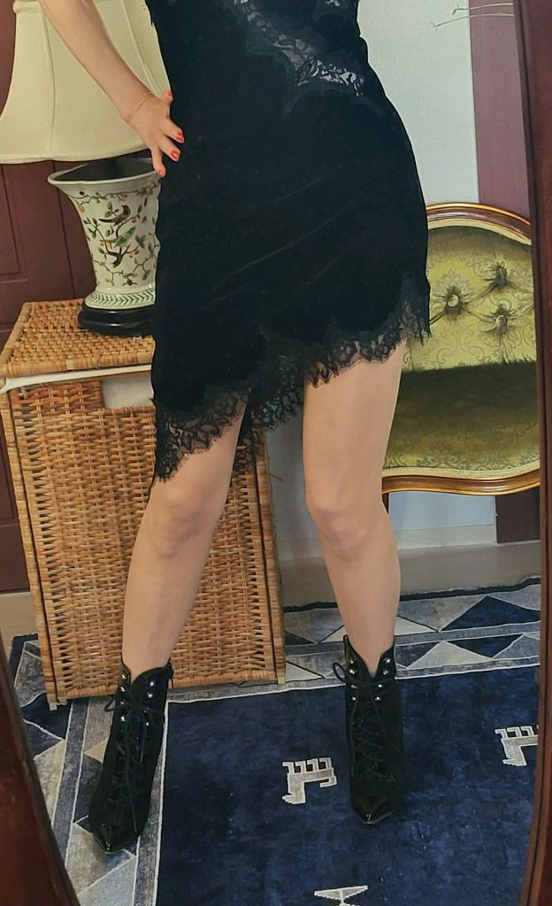 정품 Versace 베르사체 세무 레이스업 부츠--5