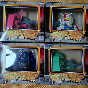 [새상품][레어템][4종세트] 반프레스토 기동전사 건담 리얼 사운드 피규어 컬렉션 4종 세트 이미지