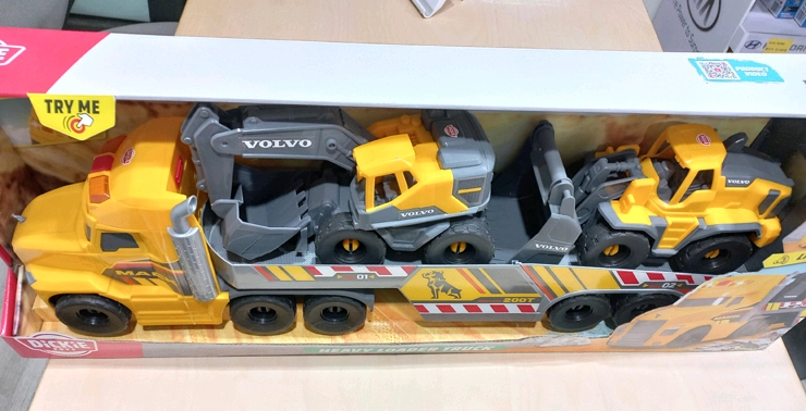 Dickie Toys MACK 볼보 중장비 트럭 세트 새제품 판매(미개봉) 이미지
