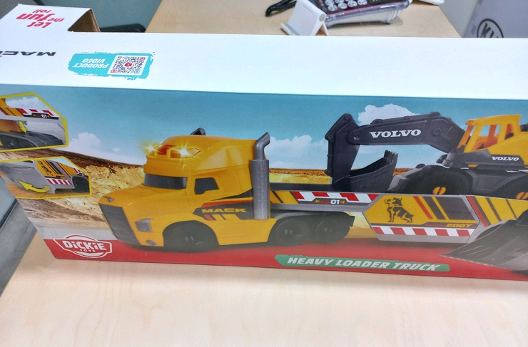 Dickie Toys MACK 볼보 중장비 트럭 세트 새제품 판매(미개봉) 이미지