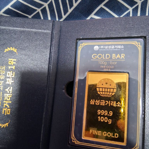 명품 삼성금거래소 골드바100g 이미지