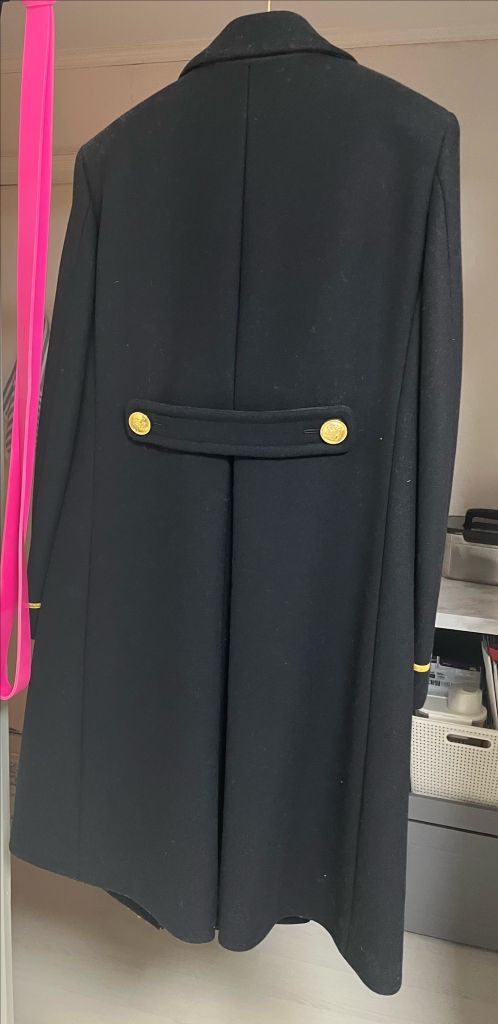 생로랑 / 밀리터리 코트 / 블랙 / 사이즈 50 이미지