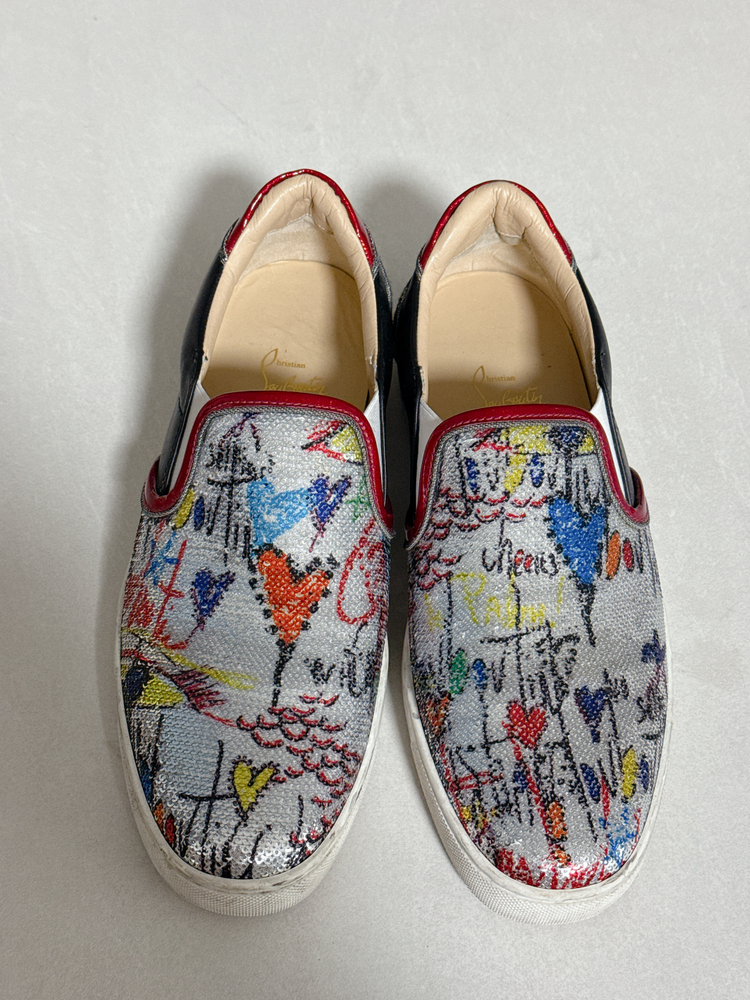 크리스찬루부탱 슬립온 40사이즈--1