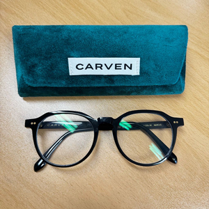 까르뱅 carven 마르코 검정 블랙 뿔테 안경 이미지