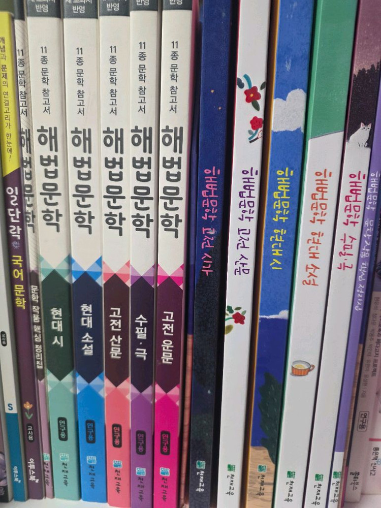 [국어 중등임용] 정동해 교재, 박노송 교재, 해법문학 문제집 세트 판매 이미지