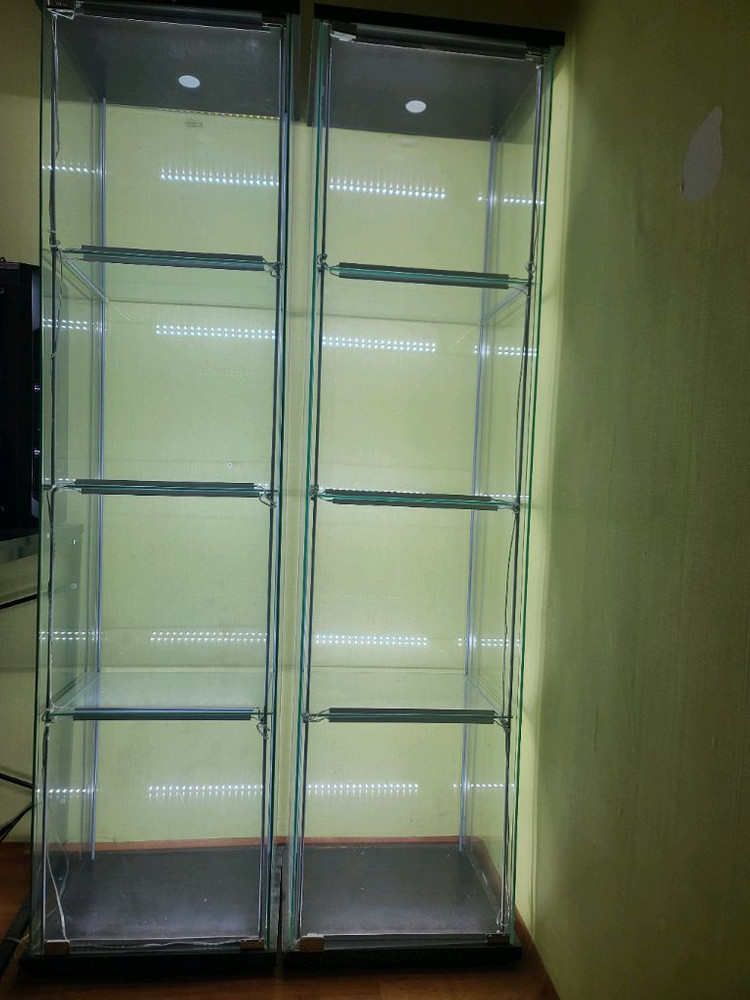 이케아 장식장 4단 led착용 정상작동 됩니다--0