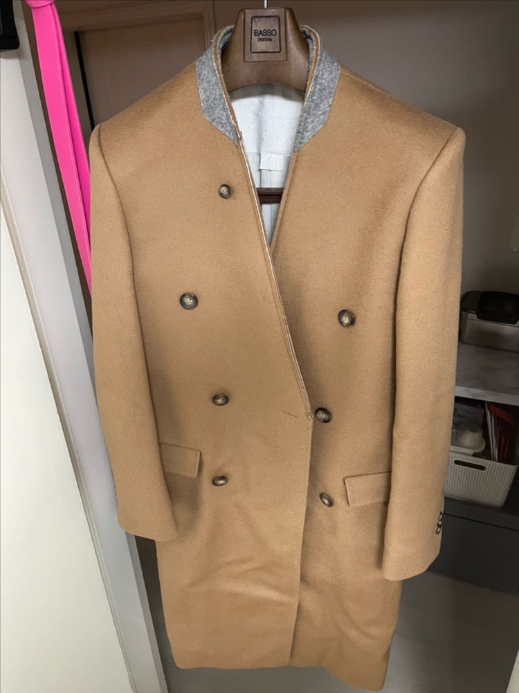 H&M x 마르지엘라 / 코트 / 카멜 / 사이즈 46 이미지