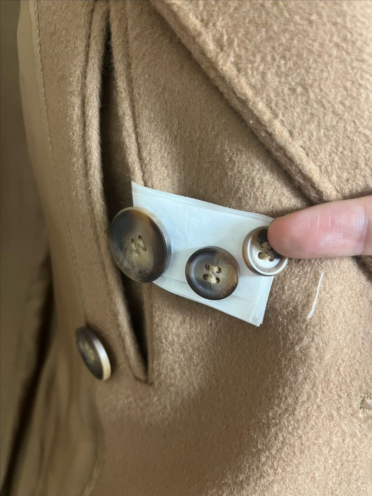 H&M x 마르지엘라 / 코트 / 카멜 / 사이즈 46 이미지