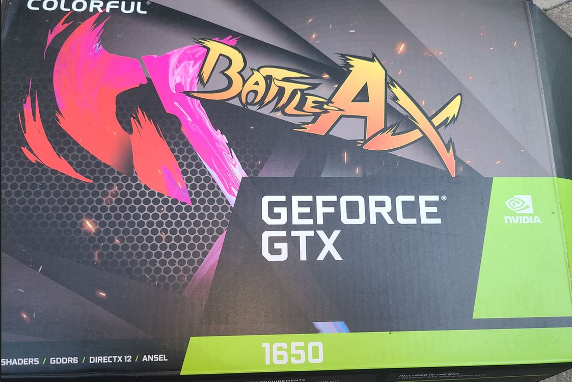 COLORFUL 지포스 GTX 1650 토마호크 D6 4GB--3