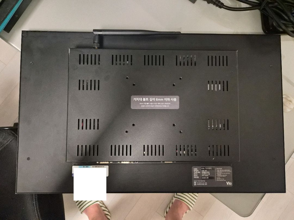 21.5형 VIA-T215PC 산업용 터치일체형PC 팜니다 #1--2