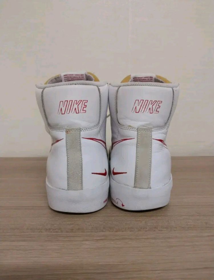 남성 나이키 블레이저 미드77 빈티지 스케치 흰빨 운동화 (280) 이미지