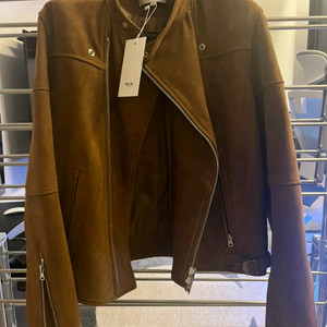 스웨이드 라이더 자켓 이미지