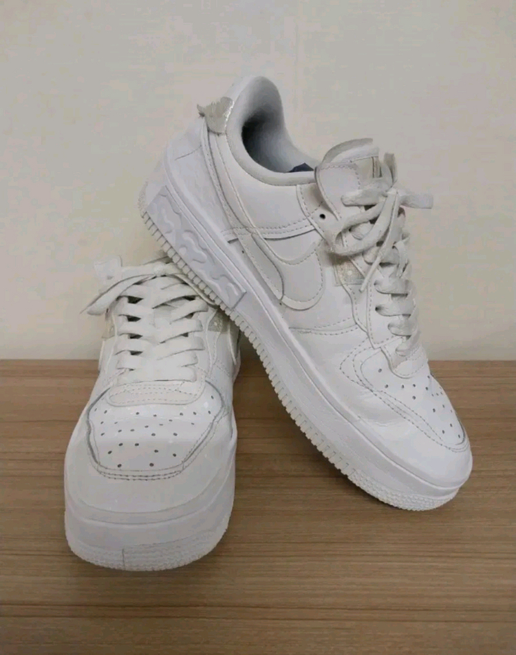 여성 나이키 에어포스1 폰탄카 올화이트 운동화 (250)--1