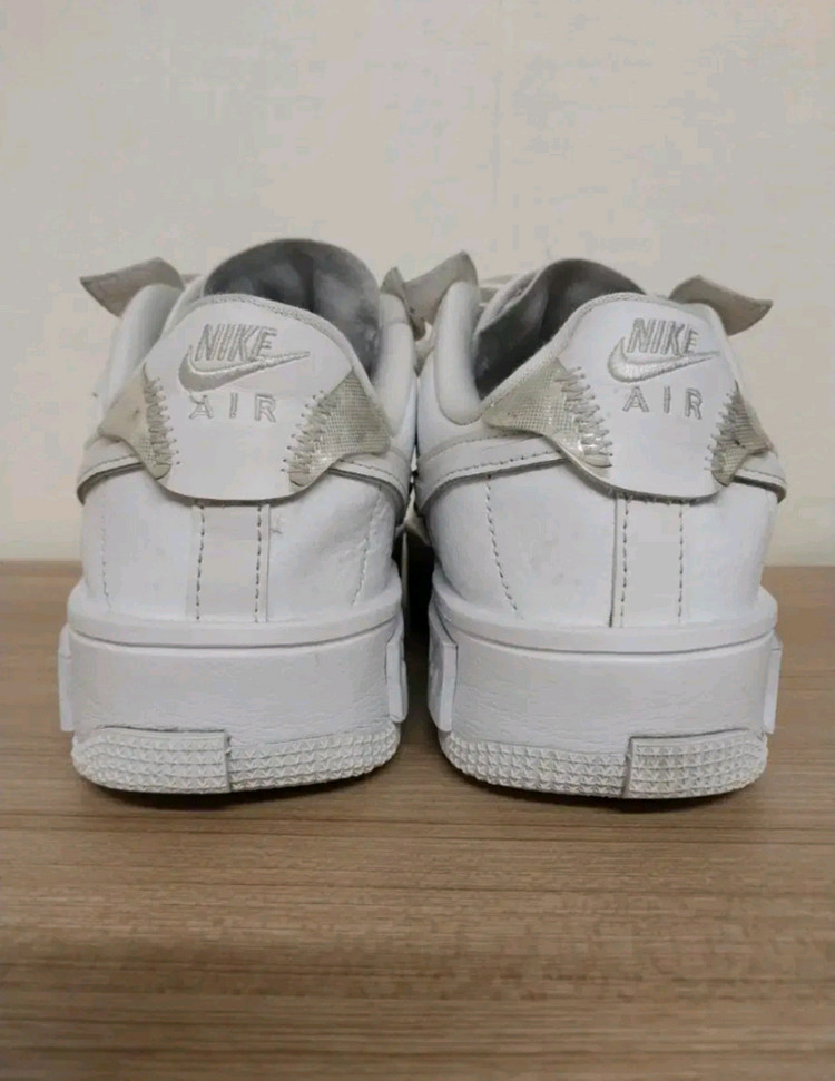 여성 나이키 에어포스1 폰탄카 올화이트 운동화 (250)--5