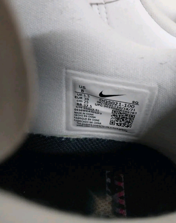 여성 나이키 에어포스1 폰탄카 올화이트 운동화 (250)--9