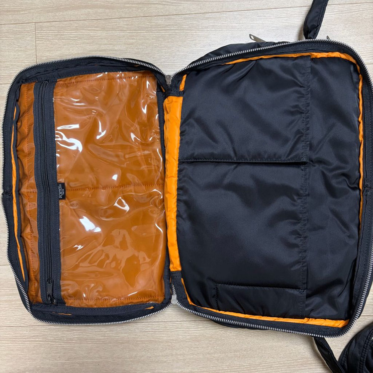 요시다포터 porter 탱커 숄더백 블랙 라지 XL--6