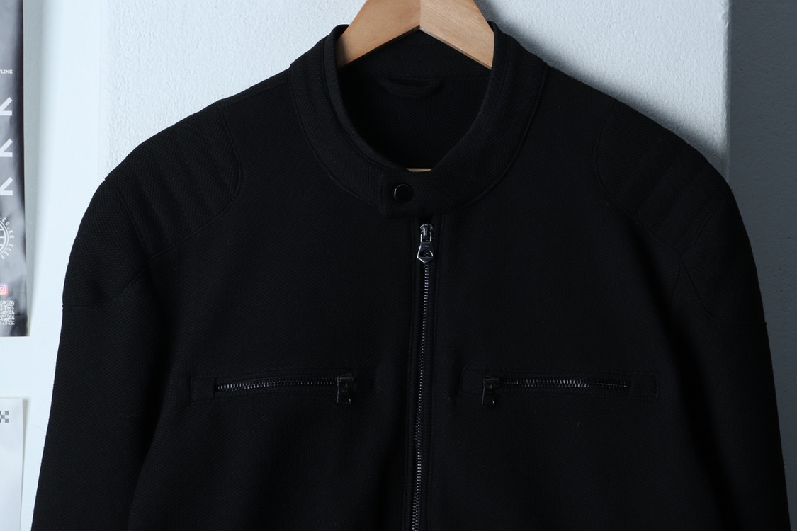 W(L) 자라 집업 바람막이 점퍼자켓 라이더 블랙--2