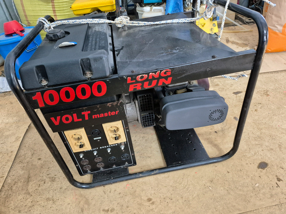 뱅가드 발전기 10키로 키시동--2