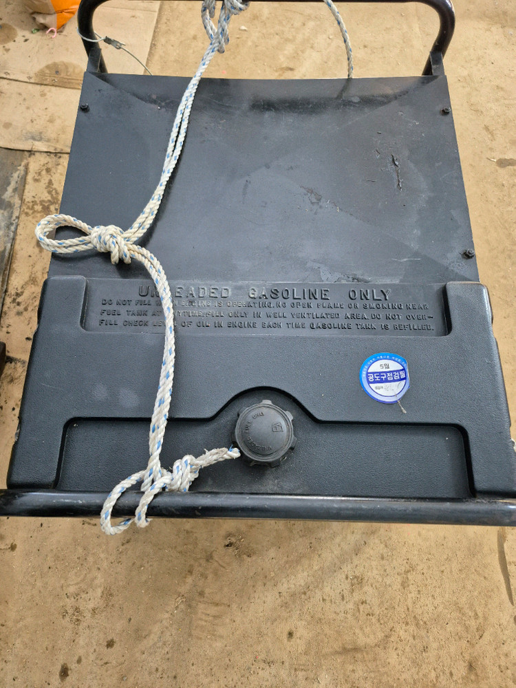 뱅가드 발전기 10키로 키시동--4