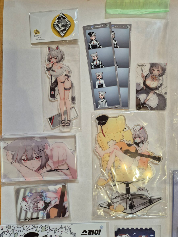 스텔라이브 마시로 올 미개봉 일괄 판매해요--1