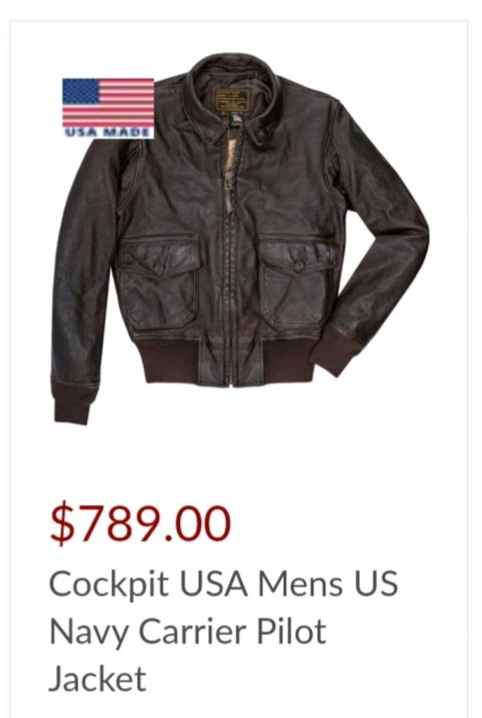 Cockpit USA 콧픽USA AN-J-3A / G-1 자켓 판매--8