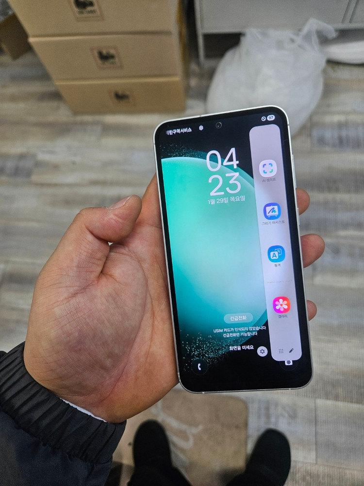 실사진S급 갤럭시S23FE 용량 256G판매 중고폰--1