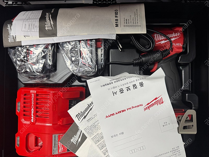 (새제품) 밀워키 18V 임팩드릴 세트 M18 FID3--1