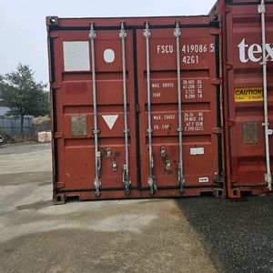 40피트 수출용 컨테이너 이미지