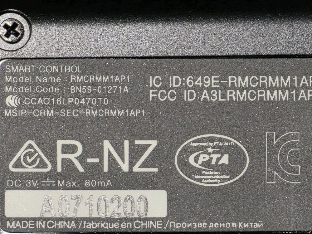 삼성 스마트 TV 리모컨 실버 RMCRMM1AP1--2