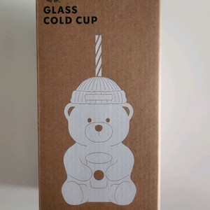 스타벅스 베어리스타 글라스 콜드컵 591ml 미개봉새상품 팔아요