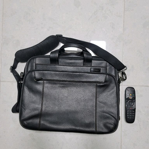 쌤소나이트 소가죽 서류가방 대형 상태극상