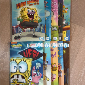 스폰지밥 영어 리더스북 Level 3 (10권+CD)