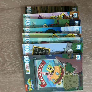 스폰지밥 영어 챕터북 Level 3 + 오디오 CD