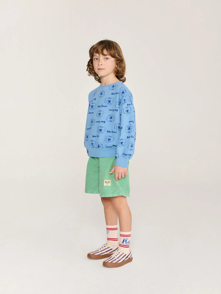 (새상품, 정품) 26ss 보보쇼즈 피클 강아지 범벅 스웻셔츠--1