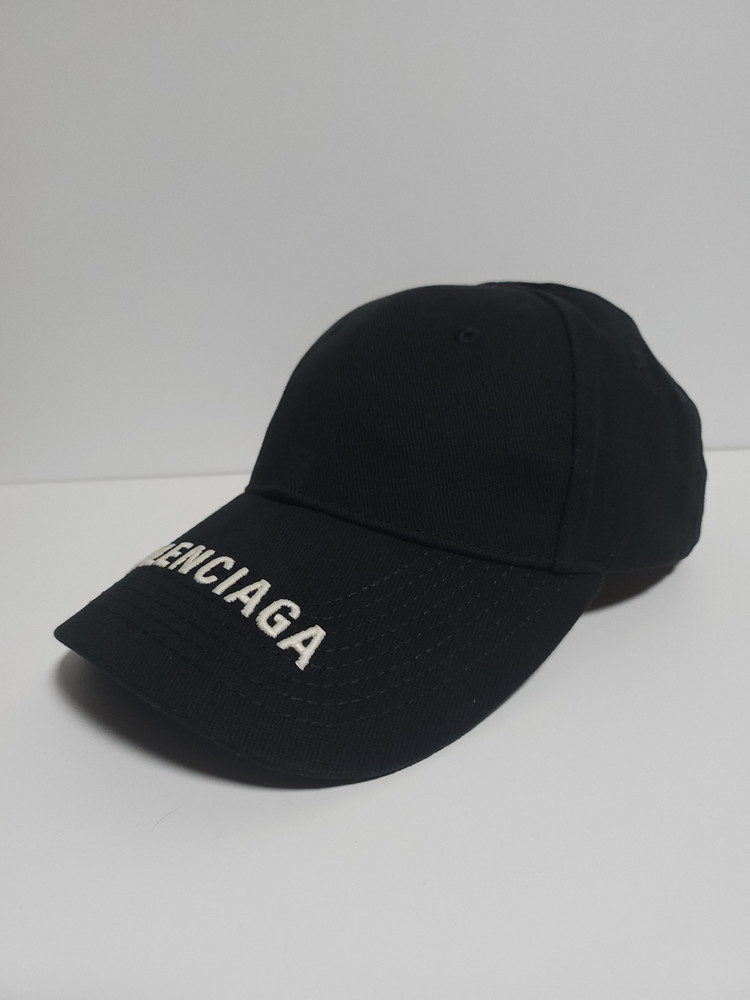 L 발렌시아가 챙로고 여성 모자 b511142--0