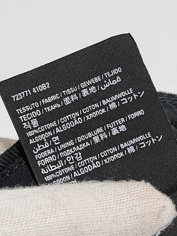 M 발렌시아가 블랙 더티 파리스 볼캡 모자 723771 410B2--6