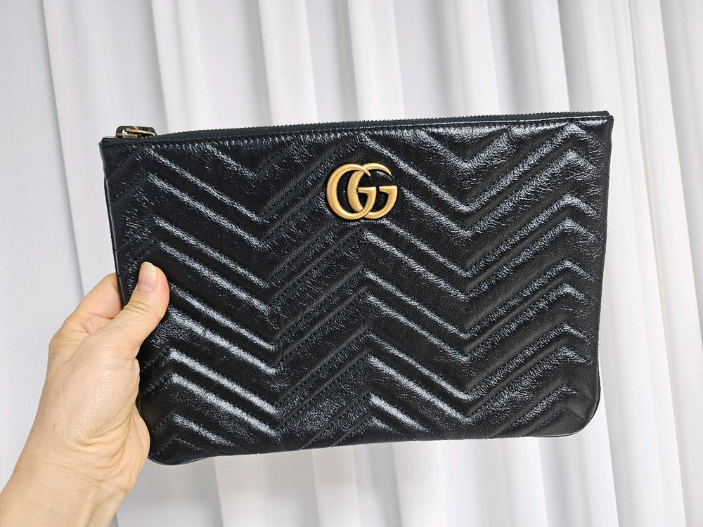 구찌 GG 마몽 클러치백--3