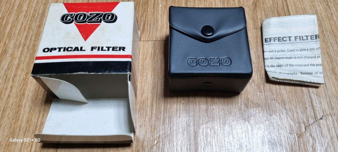 (양) 미사용 박스품 COZO 52mm 광학 필터3개 세트--2