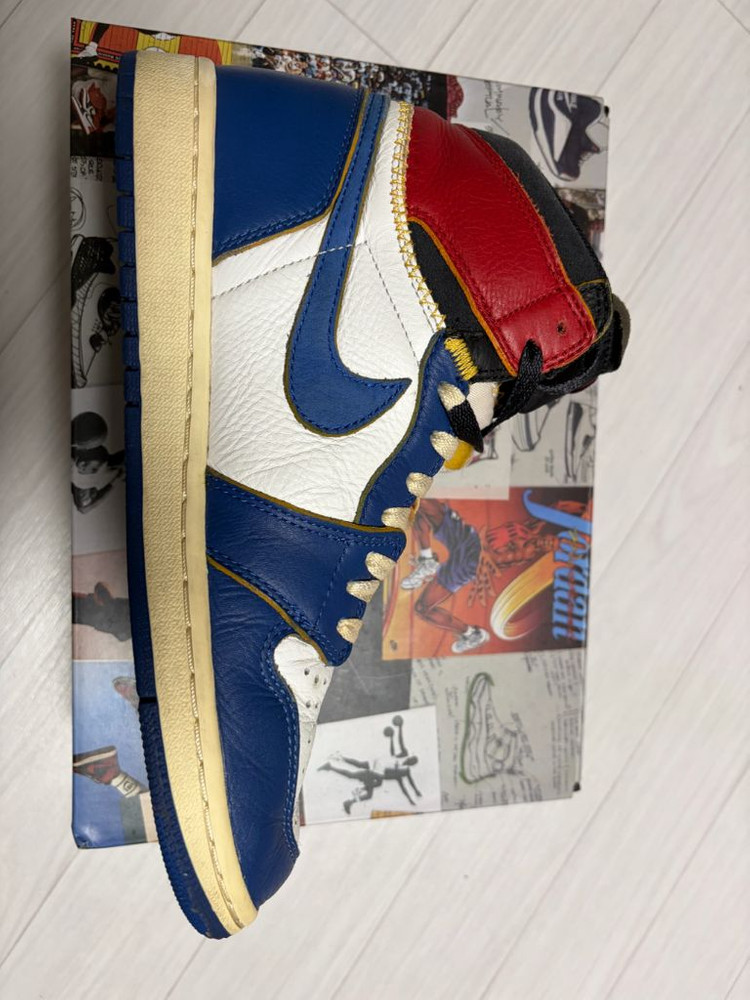 유니온x조던1 블루토 260 이미지