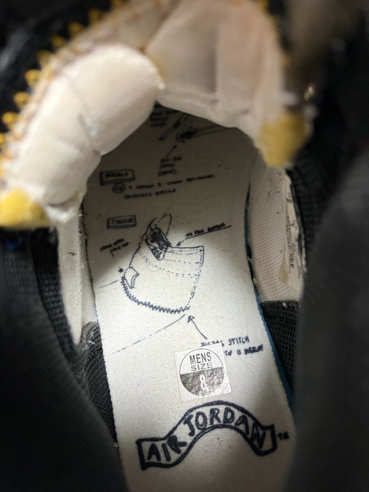 유니온x조던1 블루토 260 이미지