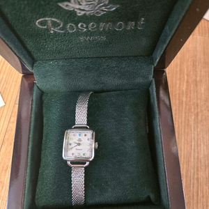 정품 로즈몽 탄생석시계