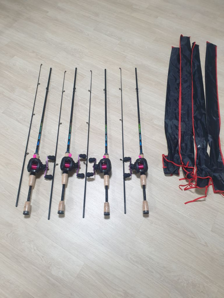 루어낚시대 낚시대 베이트릴 루어대 바다낚시대 민물낚시대--1