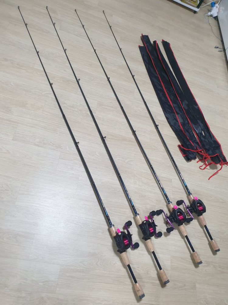 루어낚시대 낚시대 베이트릴 루어대 바다낚시대 민물낚시대--2