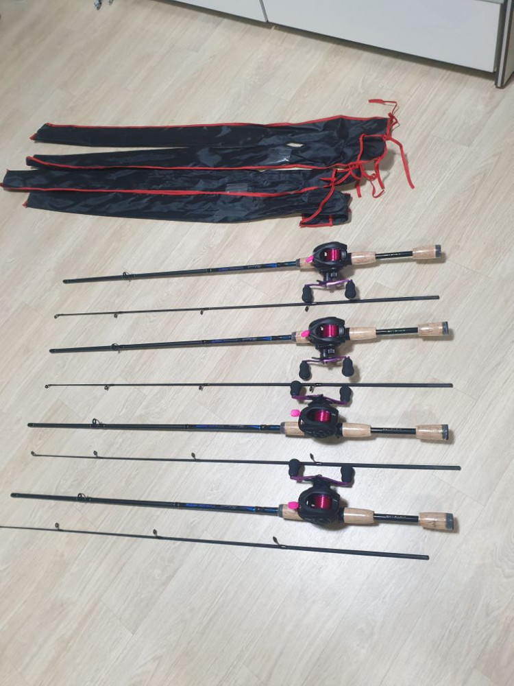 루어낚시대 낚시대 베이트릴 루어대 바다낚시대 민물낚시대--4