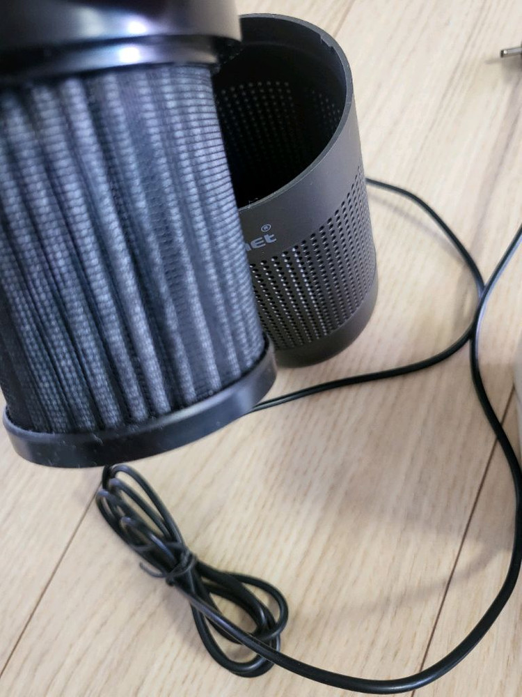 피스넷 차량용 공기청정기 퓨어카2+필터 추가 새것 1개(총2세트 있음) 이미지