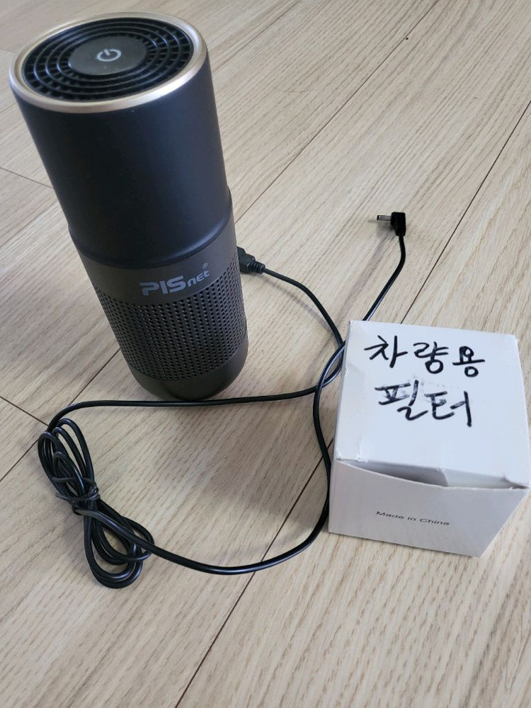 피스넷 차량용 공기청정기 퓨어카2+필터 추가 새것 1개(총2세트 있음) 이미지