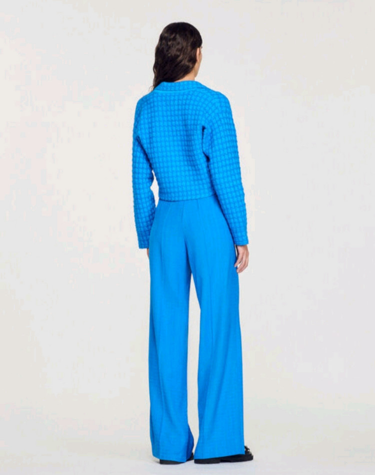 (새상품)산드로 트위드 자켓 36사이즈--3