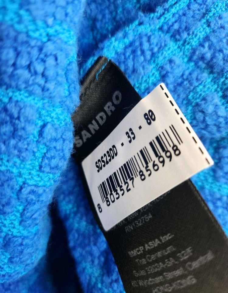 (새상품)산드로 트위드 자켓 36사이즈--9
