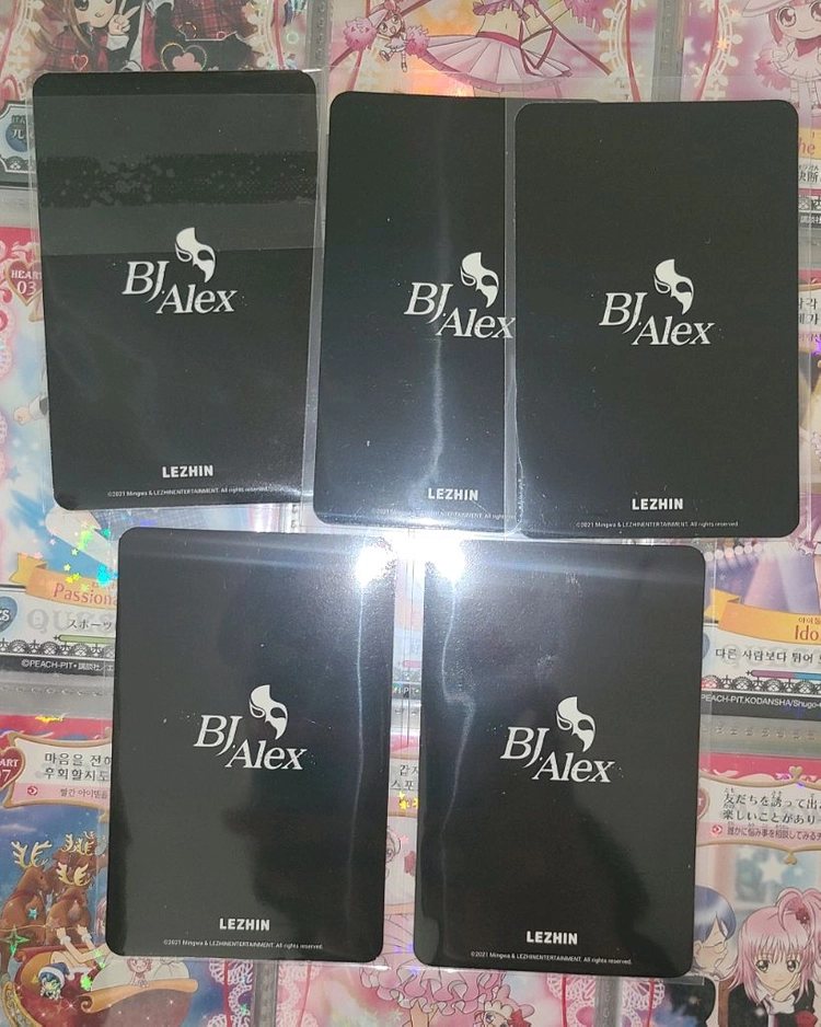 레진 코믹스 BJ 알렉스 초판 특전 포토카드 일괄판매 이미지